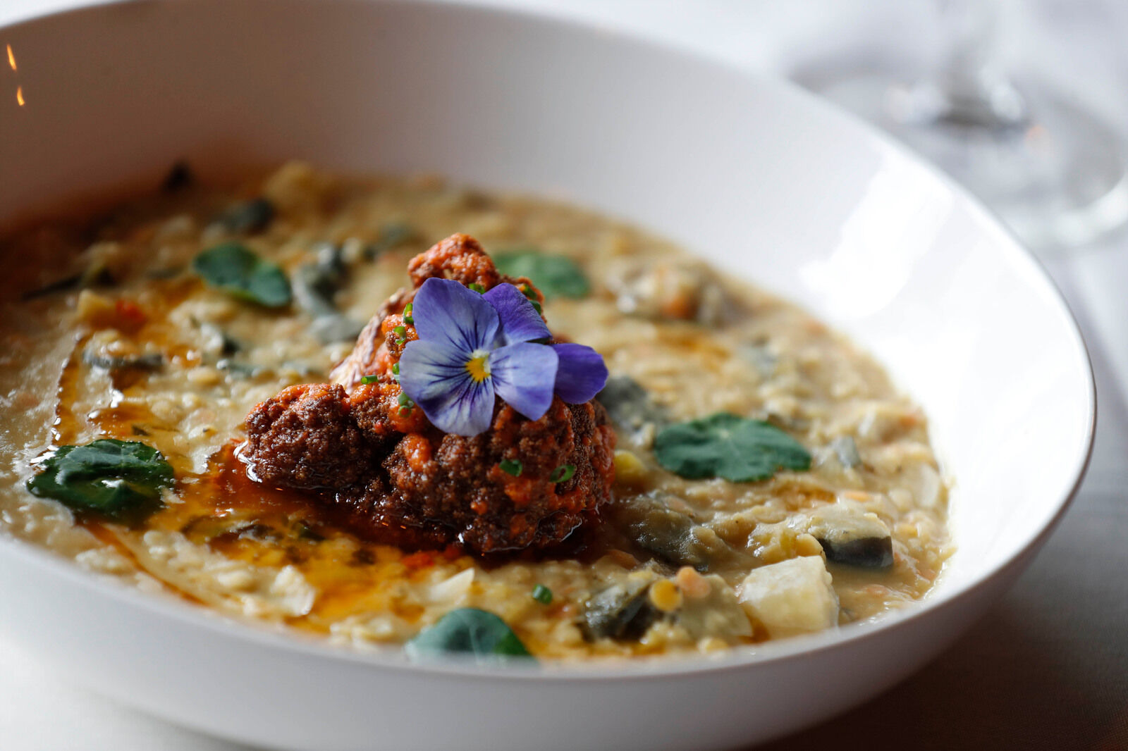 Lentil stew